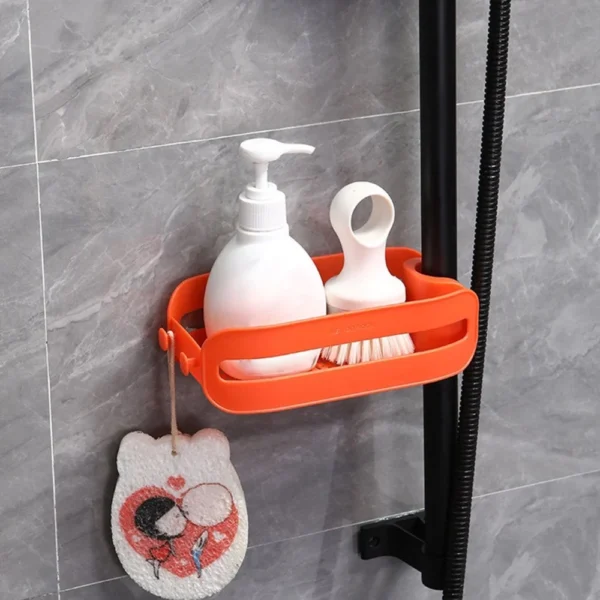 Plastic Faucet Shelf | Faucet Drain Basket Shelf - Drain Basket for Sink, Multipurpose Drain Basket Sink-Strainer Hangs on Faucet (random color) - Image 7