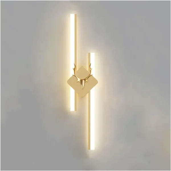 Modern Minimalist Gold Long LED Deer Shape Acrylic Wall Lamp | Bedroom light Corridor, Stairs, Aisle Decorative Lighting Fixture - Image 5