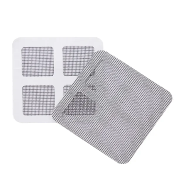 Pack 10 PCs Multifunctional Sticker Drainer Net for bathroom, kitchen sink bath tub  | Window Screen Repair Patches for Door Window Screen - Image 6