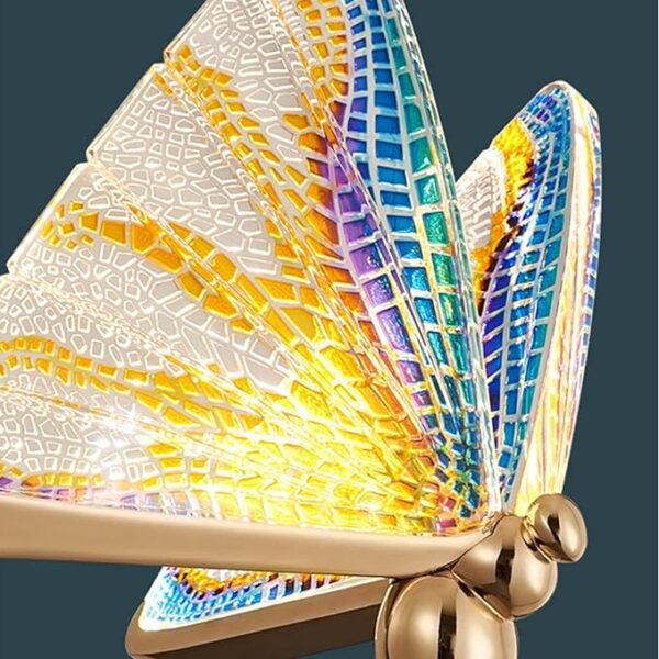 Led Acrylic Multi Color Butterfly Wall Light Bedside Sconce Lamp Lighting Nightlight Gold | Home & Garden | Lamps, Lighting Wall Fixtures - Image 3