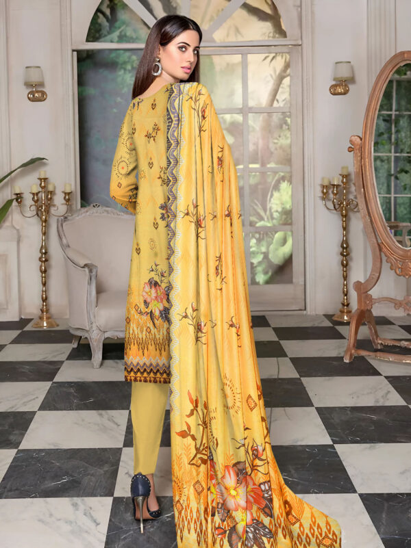 Nisha Designer  3 PIECES unstitched Party Wear| Summer 24 - Image 2