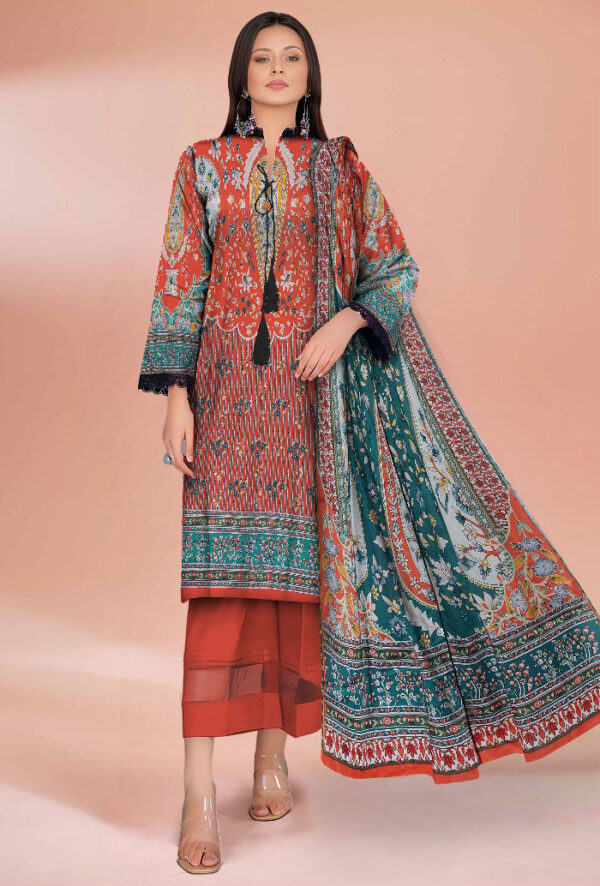 Nisha by Nishaat  Lawn | Unstitched Collection 3 PIECES Casual Wear| Summer 24