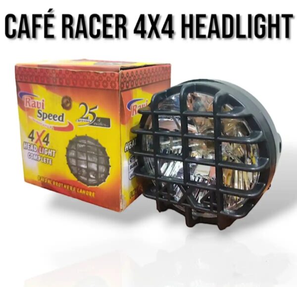 Round 4x4 style headlight universal motorcycle - Image 2