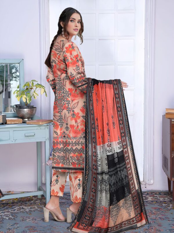 Munarq by Nisha Designer  Lawn | Unstitched Collection 3 PIECES Casual Wear| Summer 24 - Image 2