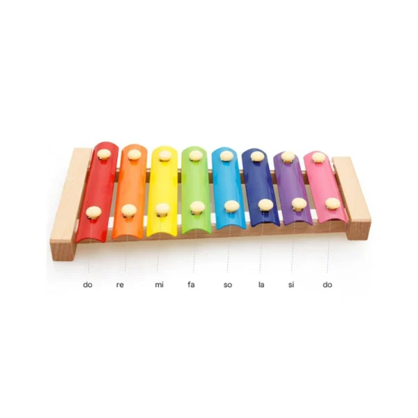 8 Scale Xylophone Percussion Instrument Hand Knock Piano Children Musical Toy - Image 7