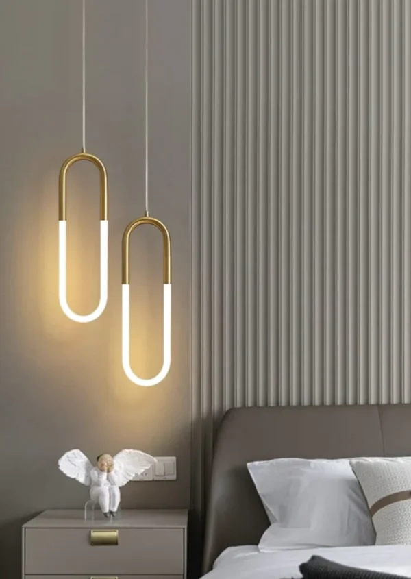 LED Hanging Lamp with Modern Design, Decorative | LED Pendant Light | Ideal for a Living Room or Bedroom - Image 4