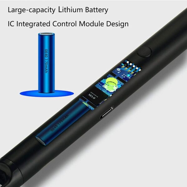 Electric Lighter Rechargeable USB, With 360°Flexible Long Neck Flameless Lighter - Image 5