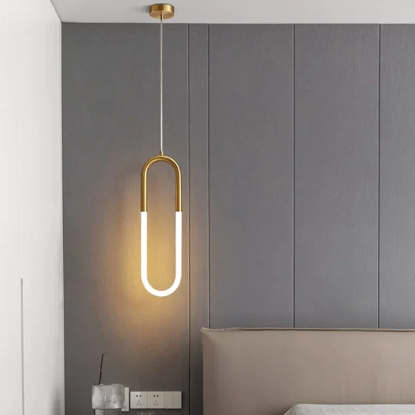 LED Hanging Lamp with Modern Design, Decorative | LED Pendant Light | Ideal for a Living Room or Bedroom