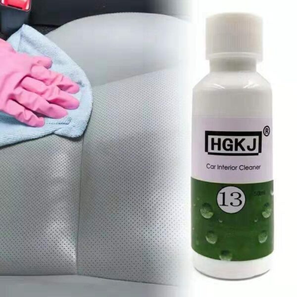 HGKJ 13 Car Leather Seat Interiors CleanerPlastic Foam Cleaner