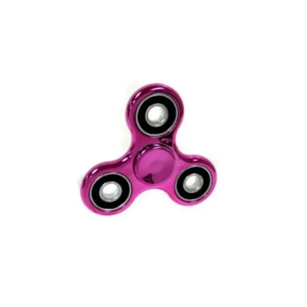 Fidget Spinner Stress Reducer Toy Metal Barring Multi Color.