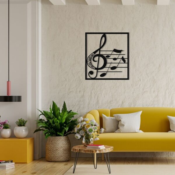 Music Wall Sign Wooden decoration